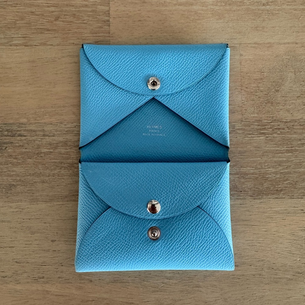 Hermes Calvi Duo Card holder